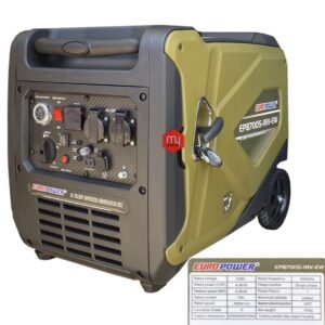 موتور برق ۹ کیلووات سایلنت دوگانه (بنزین , گاز ) برند یورو پاور مدل EP۸700S-INV-EW-R-NG